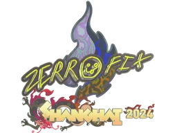 Sticker | zeRRoFIX (Holo) | Shanghai 2024