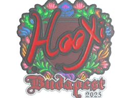 Sticker | HooXi (Embroidered) | Budapest 2025