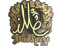 Sticker Slab | iM (Gold) | Budapest 2025