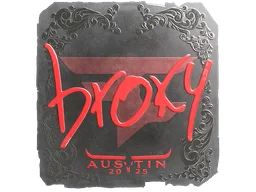 Sticker | broky (Foil) | Austin 2025