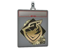 Sticker Slab | Grayhound Gaming (Gold) | Rio 2022