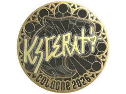 Sticker | KSCERATO (Gold) | Cologne 2026