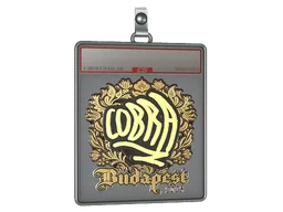 Sticker Slab | cobra (Gold) | Budapest 2025