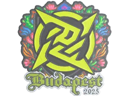 Sticker | Ninjas in Pyjamas (Embroidered) | Budapest 2025