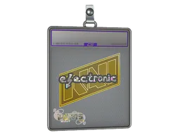 Sticker Slab | electronic (Glitter) | Paris 2023