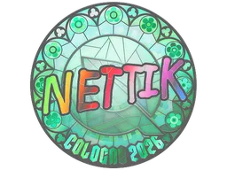 Sticker | nettik (Holo) | Cologne 2026