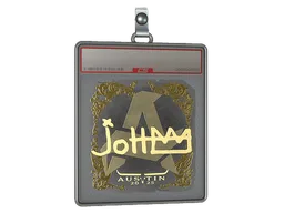 Sticker Slab | jottAAA (Gold) | Austin 2025