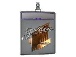 Sticker Slab | Golden (Foil) | Boston 2018