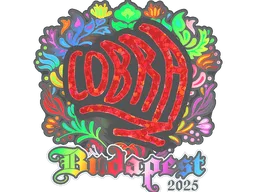 Sticker | cobra (Holo) | Budapest 2025