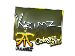 Sticker Slab | KRIMZ (Foil) | Cologne 2015
