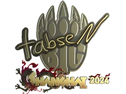 Sticker | tabseN (Gold) | Shanghai 2024