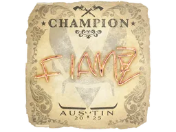 Sticker | FlameZ (Champion) | Austin 2025