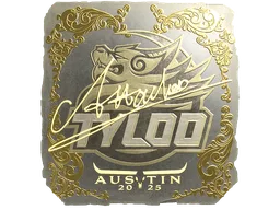 Sticker | Attacker (Gold) | Austin 2025
