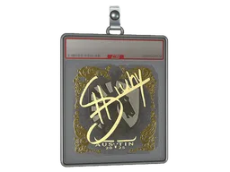 Sticker Slab | siuhy (Gold) | Austin 2025