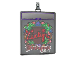 Sticker Slab | Lucky (Embroidered) | Budapest 2025