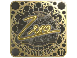 Sticker | Zero (Gold, Ranked)  | Cologne 2026