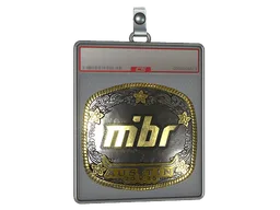 Sticker Slab | MIBR (Gold) | Austin 2025