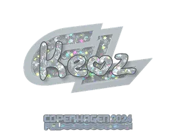 Sticker | Keoz (Glitter) | Copenhagen 2024
