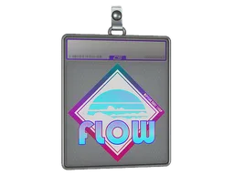 Sticker Slab | Cotton Candy Flow (Holo)