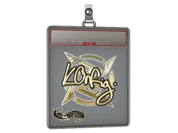 Sticker Slab | k0nfig (Gold) | Paris 2023