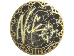 Sticker Slab | NiKo (Gold) | Cologne 2026