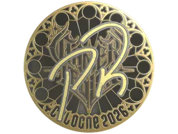 Sticker | PR (Gold) | Cologne 2026