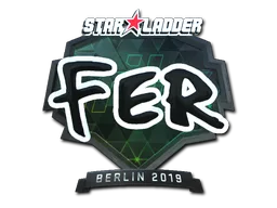 Sticker Slab | fer (Foil) | Berlin 2019