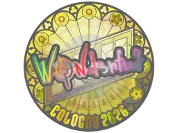 Sticker | w0nderful (Holo) | Cologne 2026