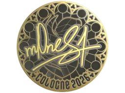 Sticker | m0NESY (Gold) | Cologne 2026