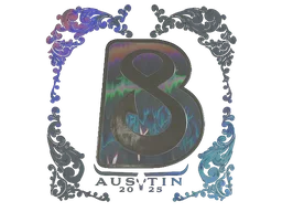 Sticker Slab | B8 (Holo) | Austin 2025