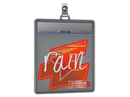 Sticker Slab | rain | Atlanta 2017