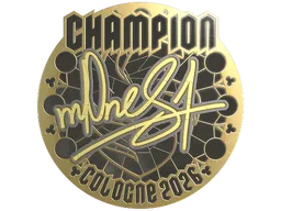 Sticker | m0NESY (Gold, Champion) | Cologne 2026
