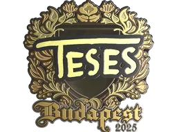 Sticker | TeSeS (Gold) | Budapest 2025