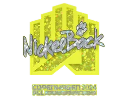 Sticker | NickelBack (Glitter) | Copenhagen 2024