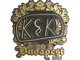 Sticker | kyousuke (Gold) | Budapest 2025