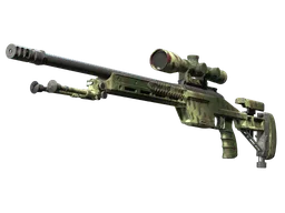 SSG 08 | Lichen Dashed