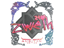 Sticker Slab | zweih (Holo) | Austin 2025