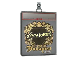 Sticker Slab | xertioN (Gold) | Budapest 2025
