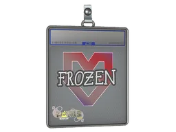 Sticker Slab | frozen | Paris 2023