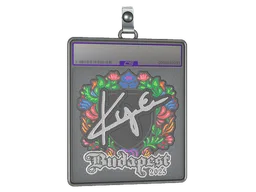 Sticker Slab | kye (Embroidered) | Budapest 2025