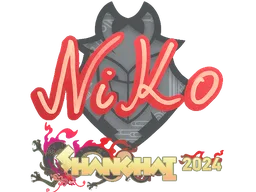 Sticker | NiKo | Shanghai 2024