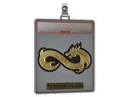 Sticker Slab | Eternal Fire (Gold) | Copenhagen 2024