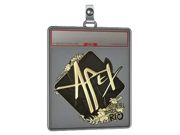 Sticker Slab | apEX (Gold) | Rio 2022