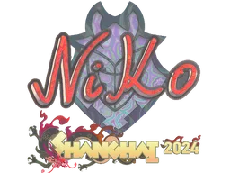 Sticker | NiKo (Holo) | Shanghai 2024