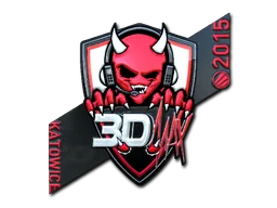 Sticker Slab | 3DMAX (Foil) | Katowice 2015