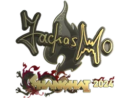 Sticker | jackasmo (Gold) | Shanghai 2024