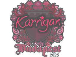 Sticker | karrigan | Budapest 2025