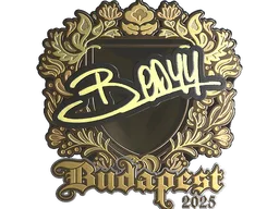 Sticker Slab | bodyy (Gold) | Budapest 2025
