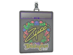 Sticker Slab | ZywOo (Embroidered) | Budapest 2025