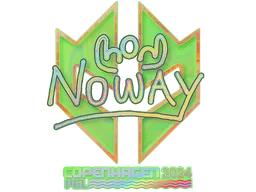 Sticker | noway (Holo) | Copenhagen 2024